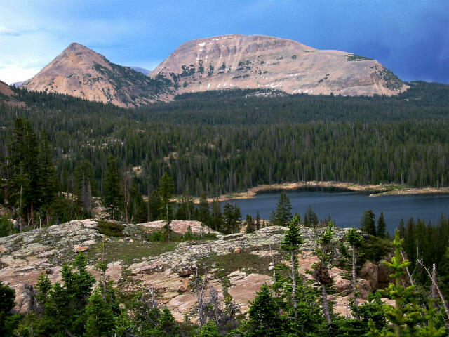 Wall Lake and Bald Mountain
